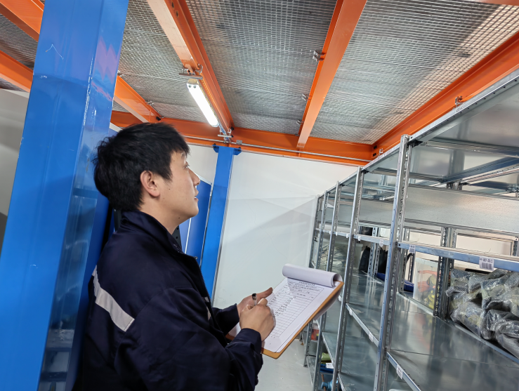 宝马研发中心货架及钢平台检测受好评